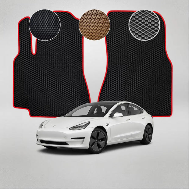 Podlahové rohože EVA pro Tesla Model 3 1. generace sedan (od roku 2017)