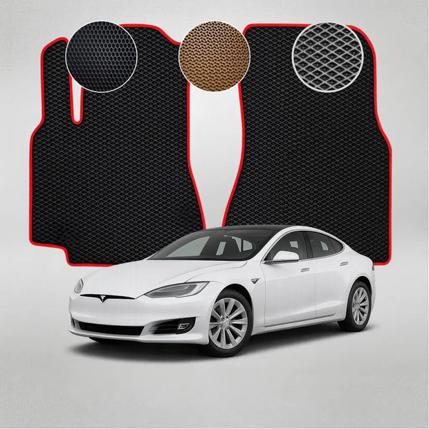 Podlahové rohože EVA pro Tesla Model S 1. generace sedanu (2016–2020)