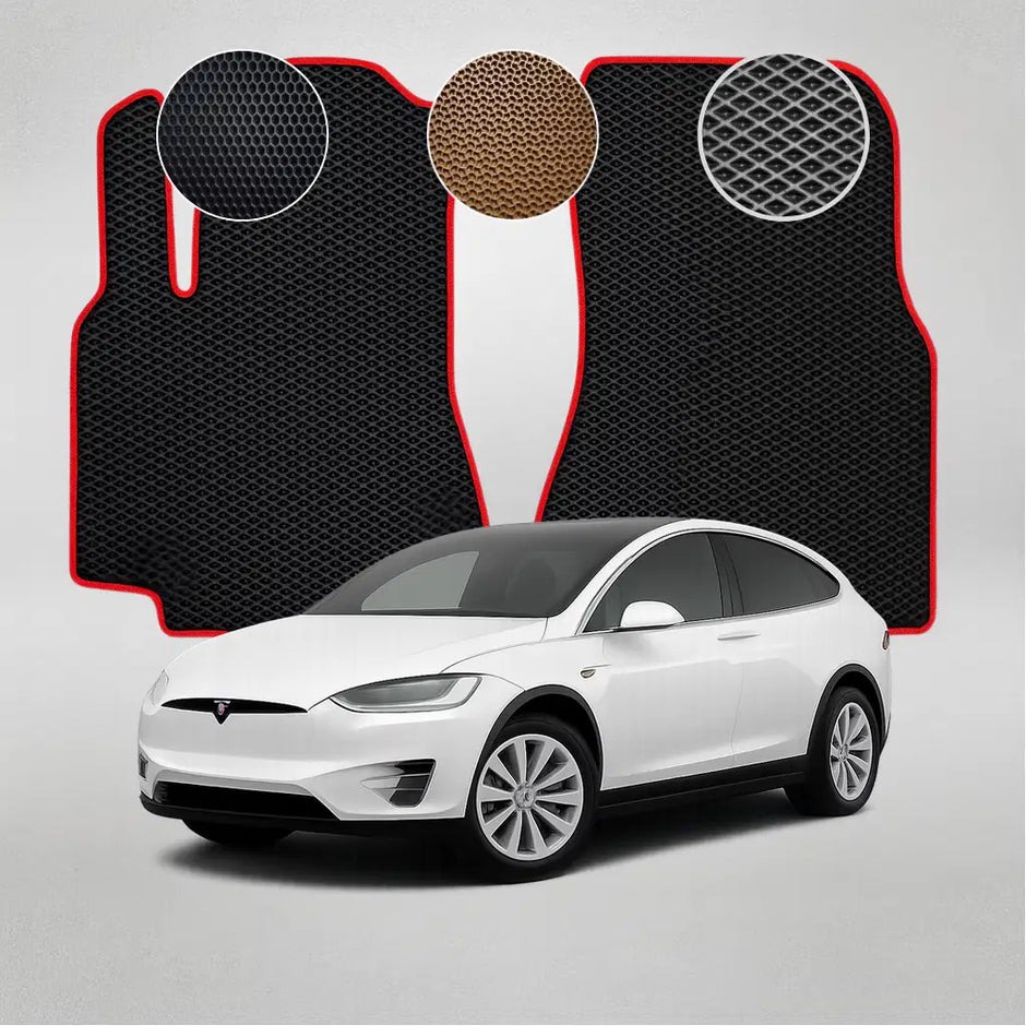 Podlahové rohože EVA pro Tesla Model X 1. generace crossoveru (od roku 2015)