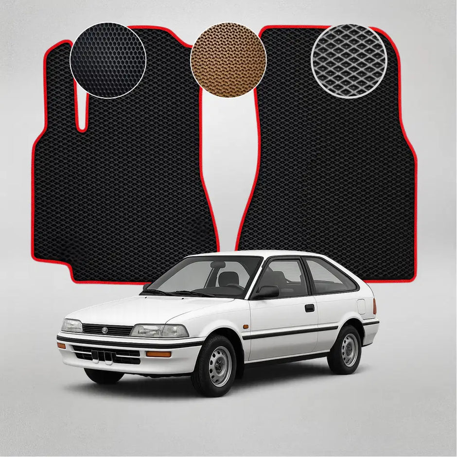 EVA podlahové rohože pro Toyota Corolla E90 6. generace Liftback (1987–1992)