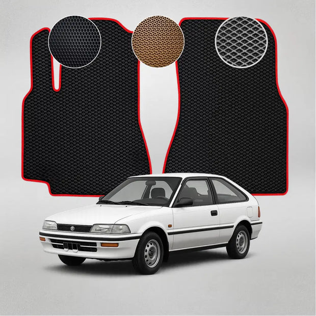 EVA podlahové rohože pro Toyota Corolla E90 6. generace Liftback (1987–1992)