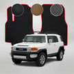 EVA podlahové rohože pro Toyota FJ Cruiser 1. generace crossoverů (2010–2014)