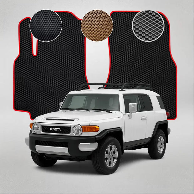 EVA podlahové rohože pro Toyota FJ Cruiser 1. generace crossoverů (2010–2014)