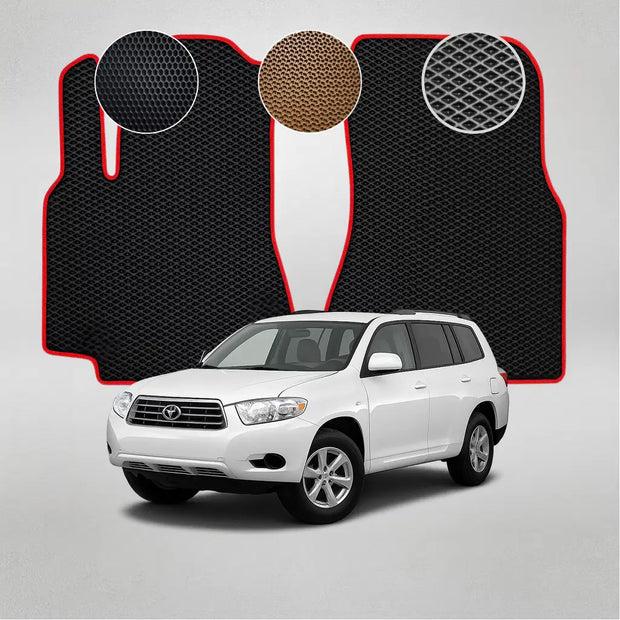 Koberce EVA pro crossover Toyota Highlander 2. generace (2008–2013)