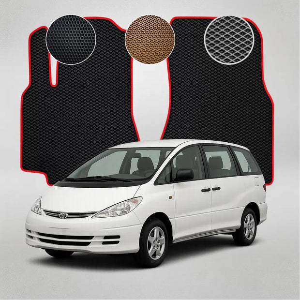 EVA podlahové rohože pro Toyota Previa 2. generace minivanu (2000–2006)