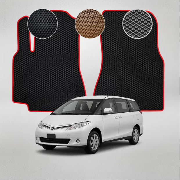 EVA rohože pro Toyota Previa 3. generace minivanu (2006–2019)