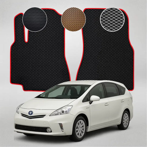 EVA podlahové rohože pro Toyota Prius + minivan 3. generace (2011–2015)