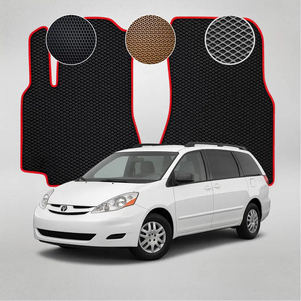 EVA rohože pro Toyota Sienna XL20 3. generace minivanu (od roku 2010)