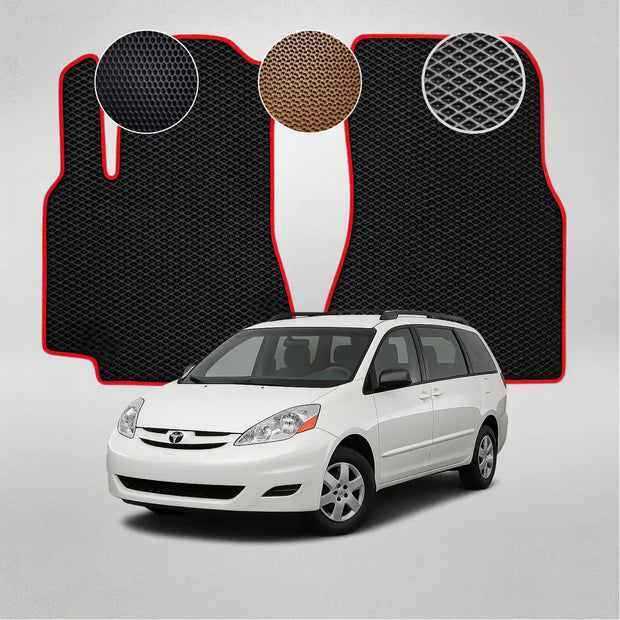 EVA podlahové rohože pro Toyota Sienna 2. generace minivanu (2006–2010)