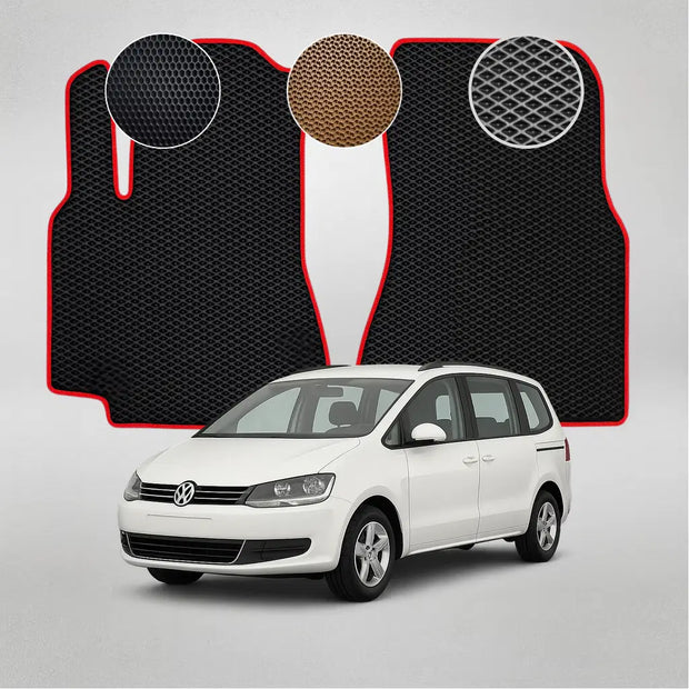 EVA rohože pro Volkswagen Sharan 2. generace minivanu (od roku 2010)